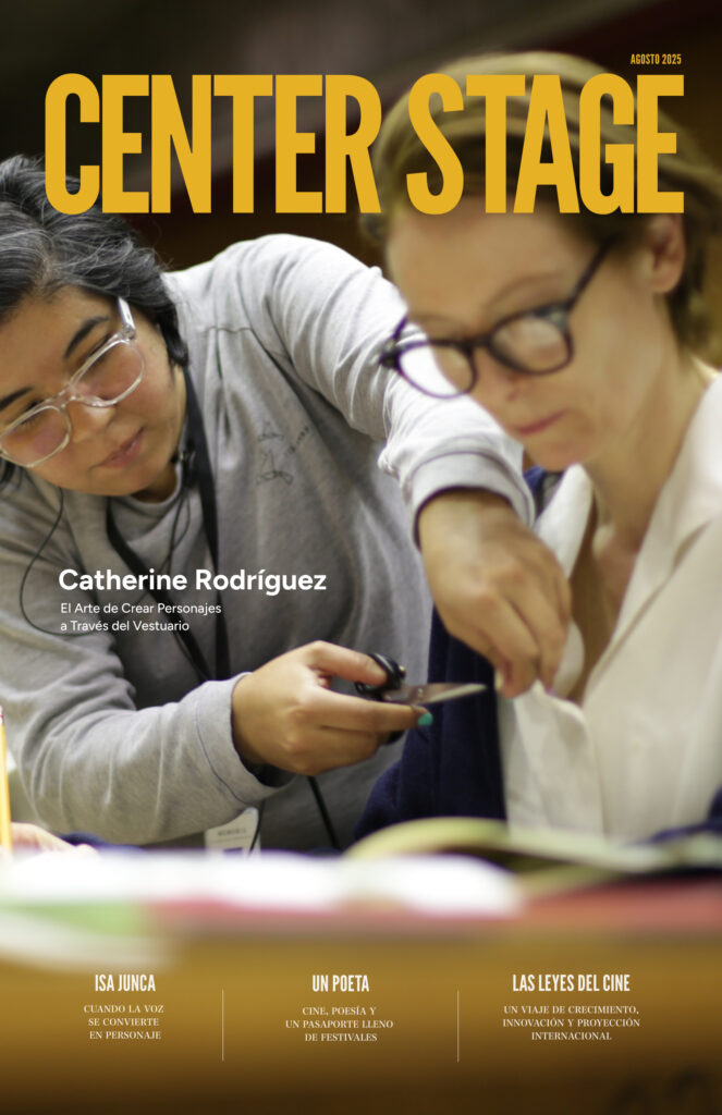 Center Stage Agosto 2025 - Catherine Rodriguez