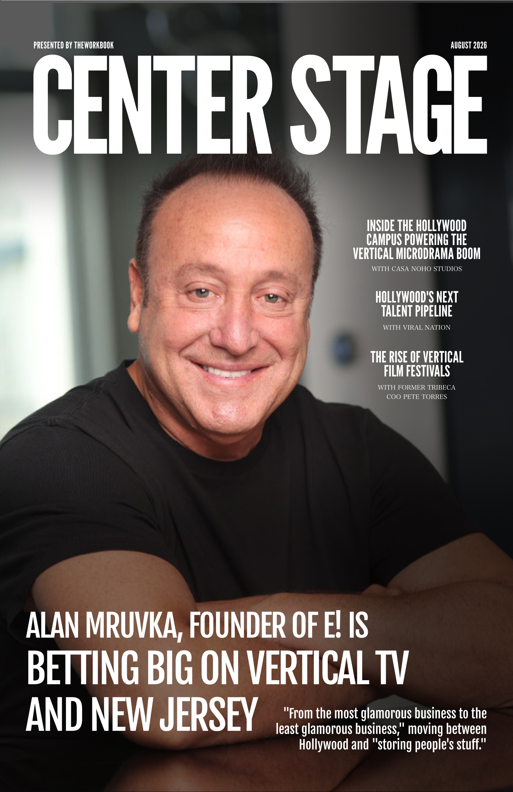 Center Stage Cover - August 2026